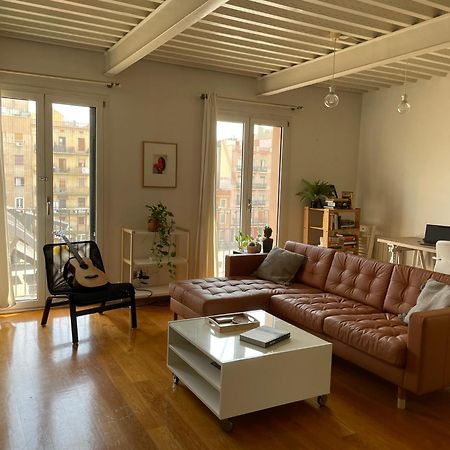 Superb Brooklyn-Style Loft At Barceloneta Beach Luaran gambar