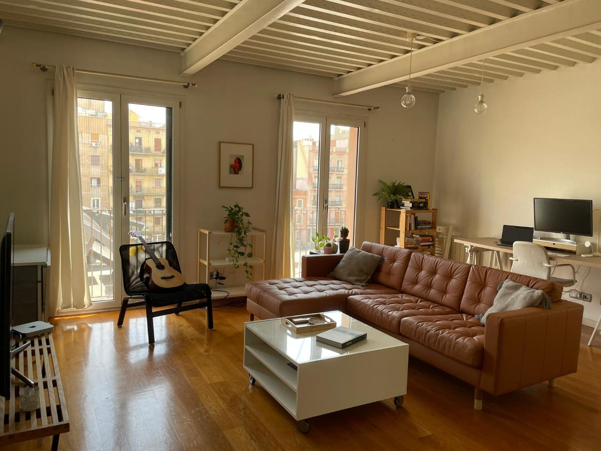 Superb Brooklyn-Style Loft At Barceloneta Beach Luaran gambar